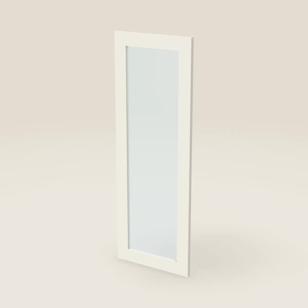 Puerta de vidrio para WDC2442 (14-11/16" × 41-5/16") — Champagne, imagen en 3D