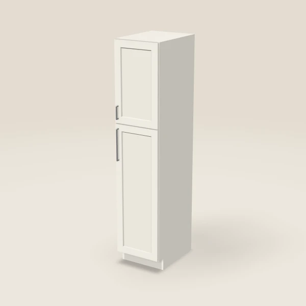 18" Wall Pantry — 84" High — Champagne, 3D picture