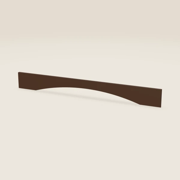 Valance — 5½" x 48" — Espresso Shaker, 3D picture