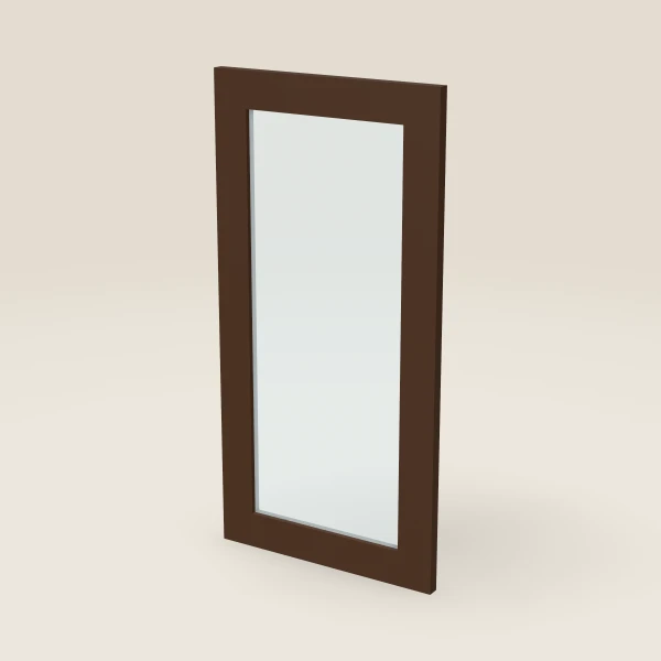 Puerta de vidrio — 15" x 30" — Espresso Shaker, imagen en 3D