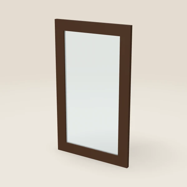 Puerta de vidrio — 18" x 30" — Espresso Shaker, imagen en 3D