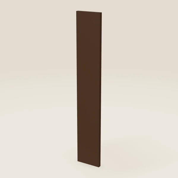 Relleno de pared de 6" — 36" de alto — Espresso Shaker, imagen en 3D