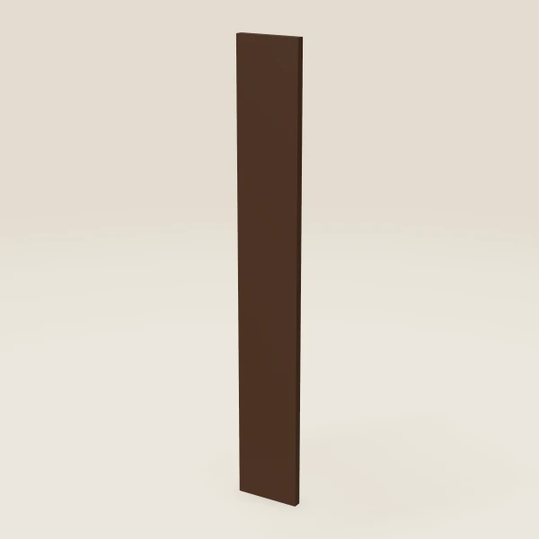 Relleno de pared de 6" — 42" de alto — Espresso Shaker, imagen en 3D