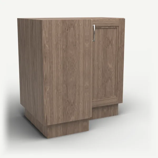 33" Base Corner Lazy Susan Cabinet, 3D picture