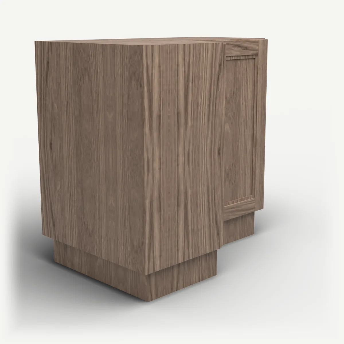 36" Base Corner Lazy Susan Cabinet, 3D picture