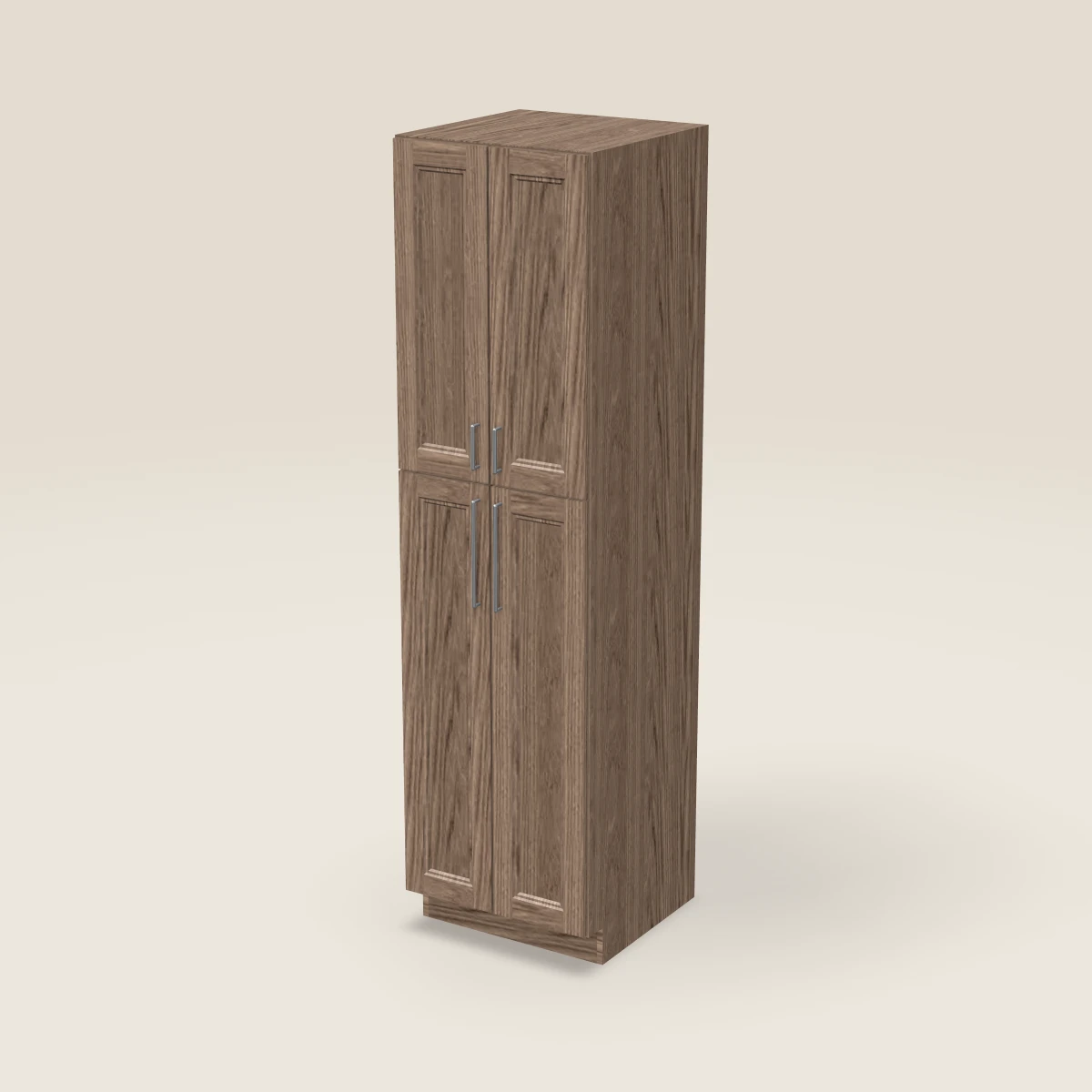 24" Tall Pantry, 3D picture
