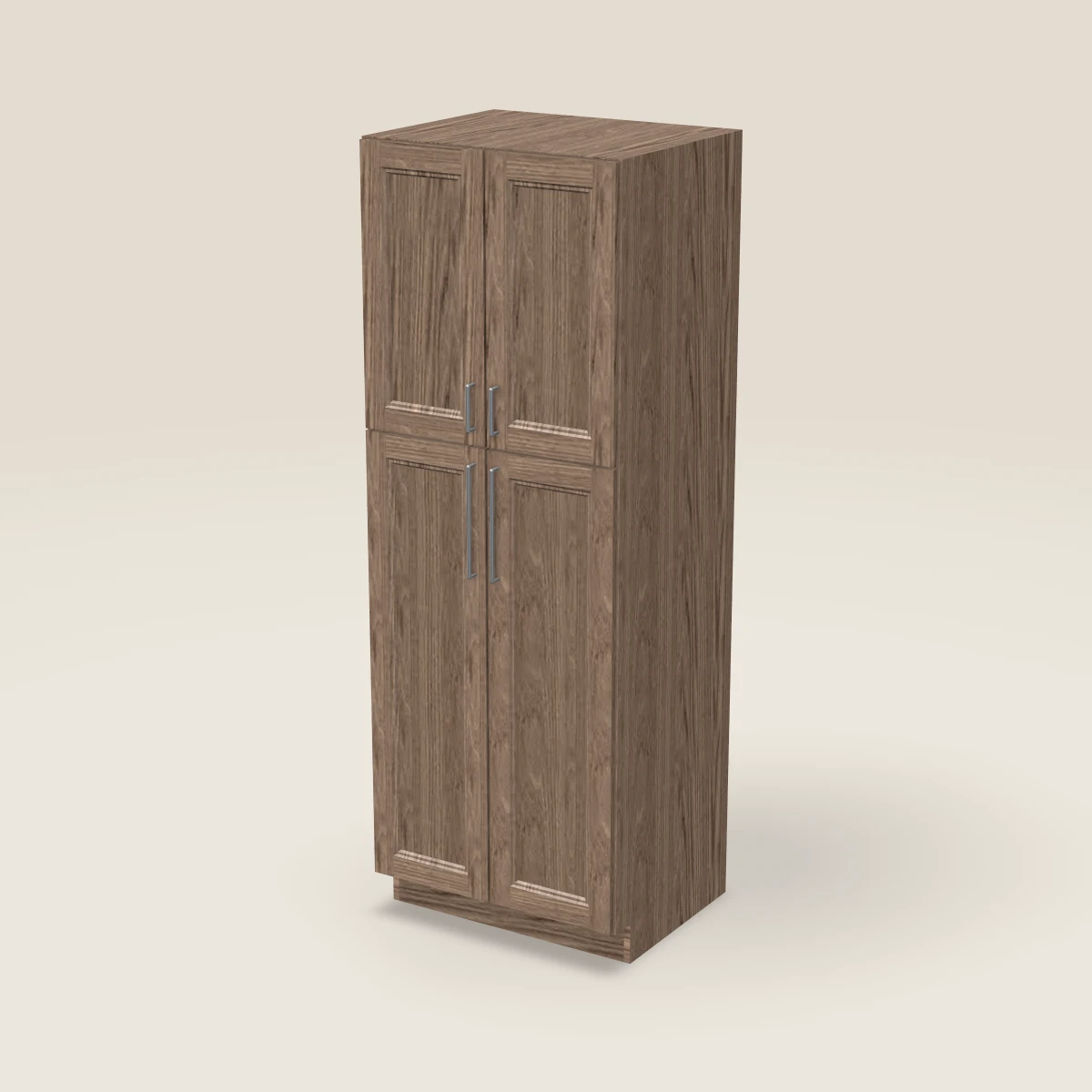 30" Tall Pantry, 3D picture