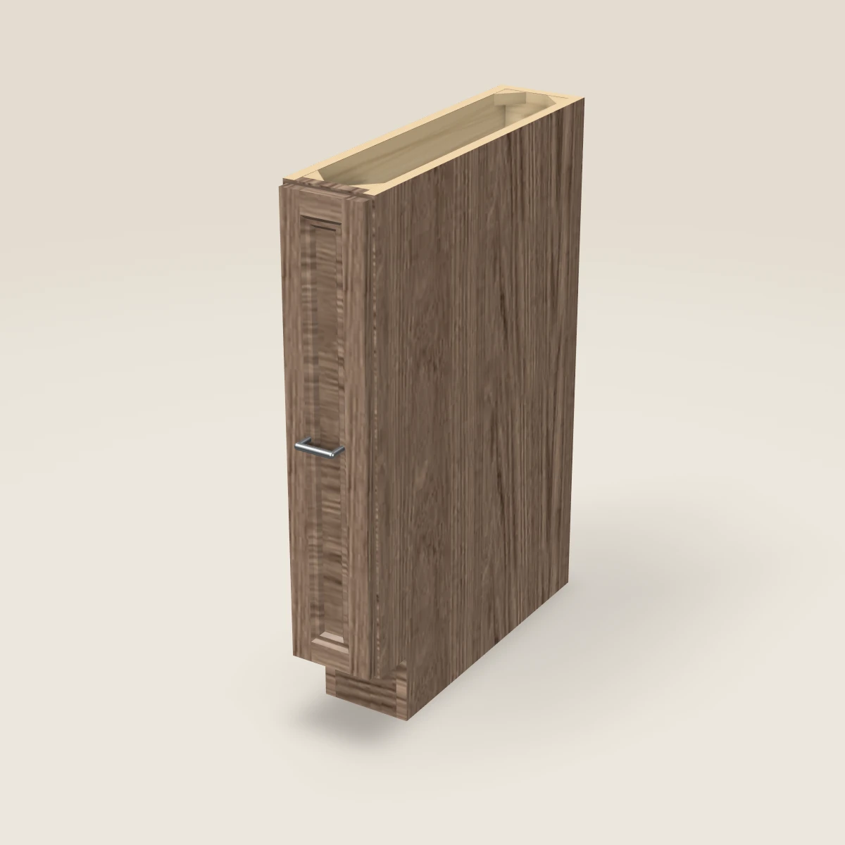6" Base Spice Pull-Out Cabinet, 3D picture