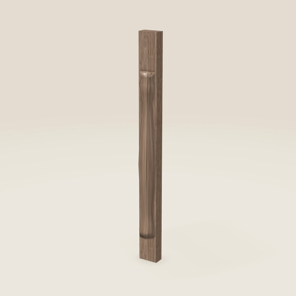 34½" Turn Post, 3D picture