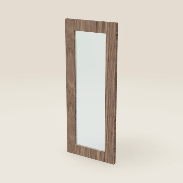 12" Wall Cabinet Glass Door — 30" High, 3D picture