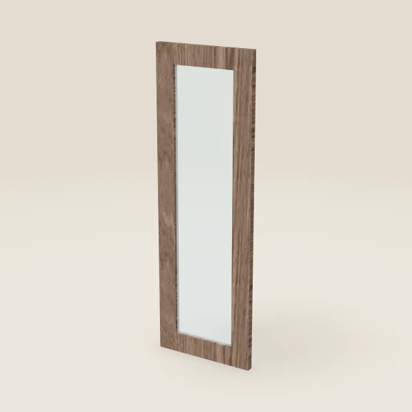 12" Wall Cabinet Glass Door — 36" High, 3D picture