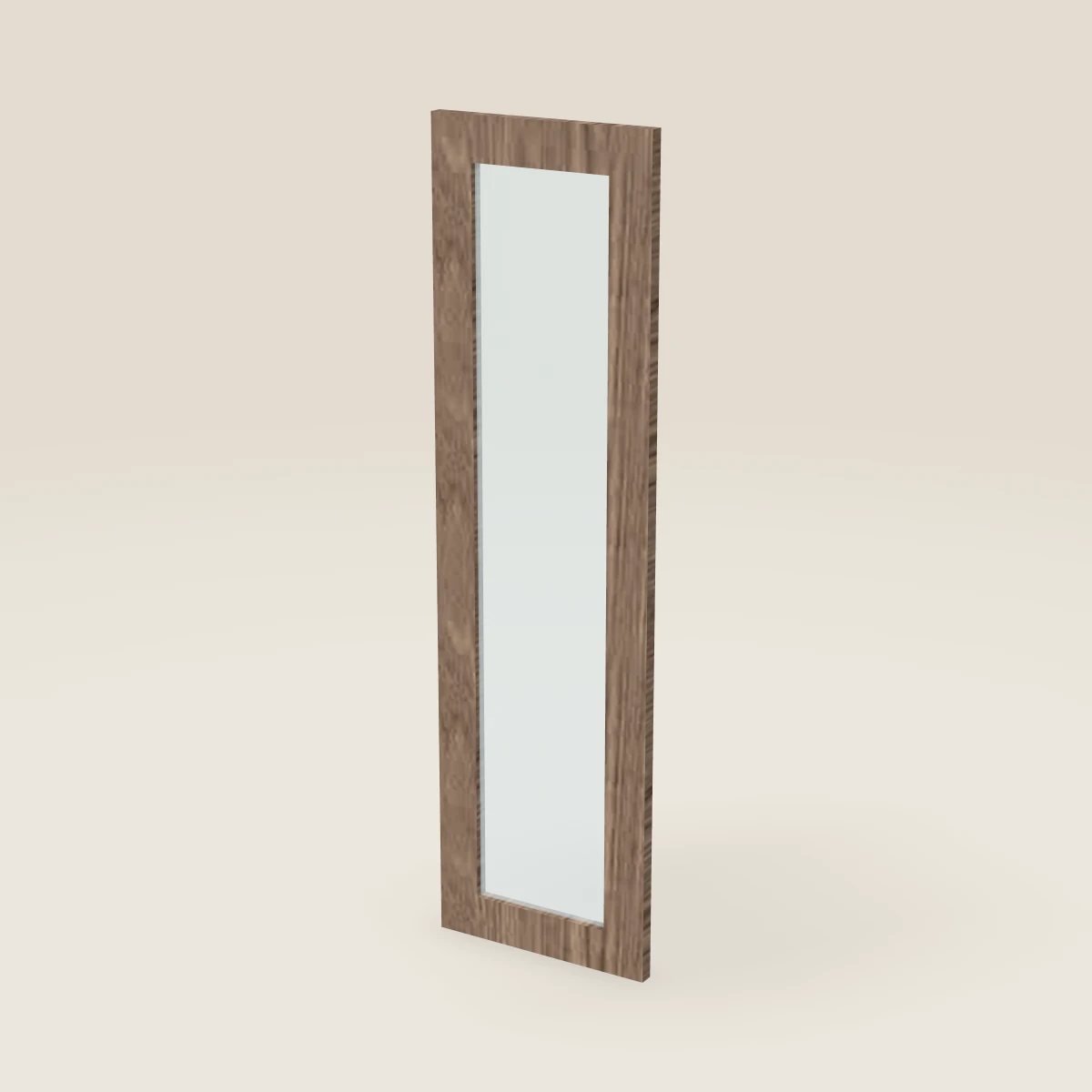 Puerta de vidrio para gabinete de pared de 12" — 42" de alto, imagen en 3D