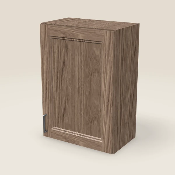 21" Single Door Wall Cabinet — 30" High, 3D picture
