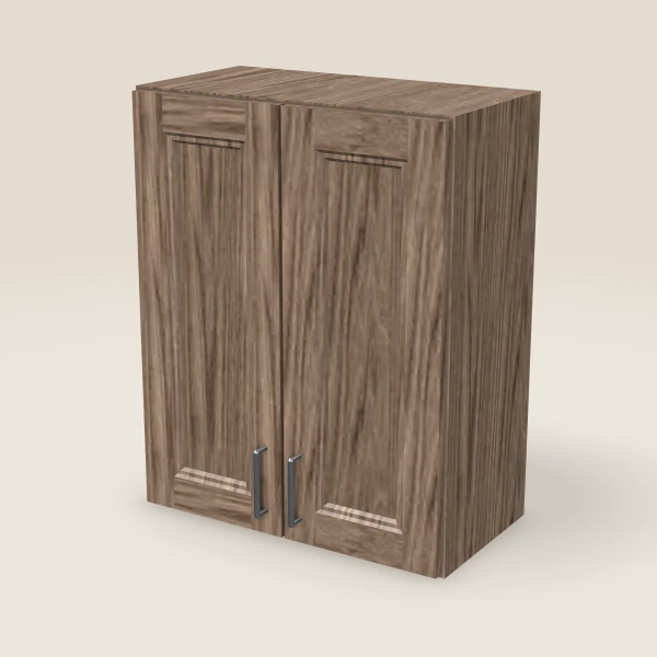 24" Double Door Wall Cabinet — 30" High, 3D picture
