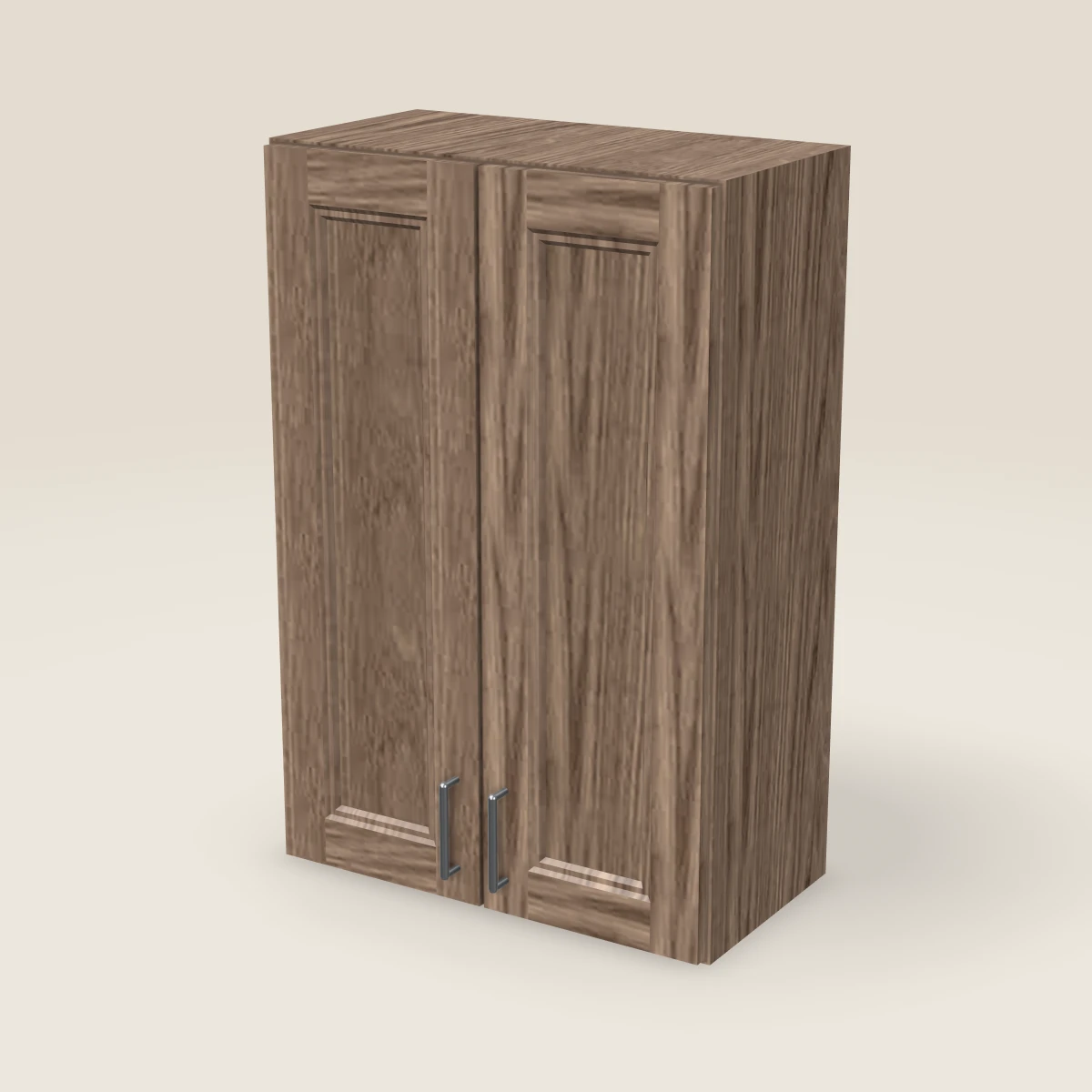 24" Double Door Wall Cabinet — 36" High, 3D picture