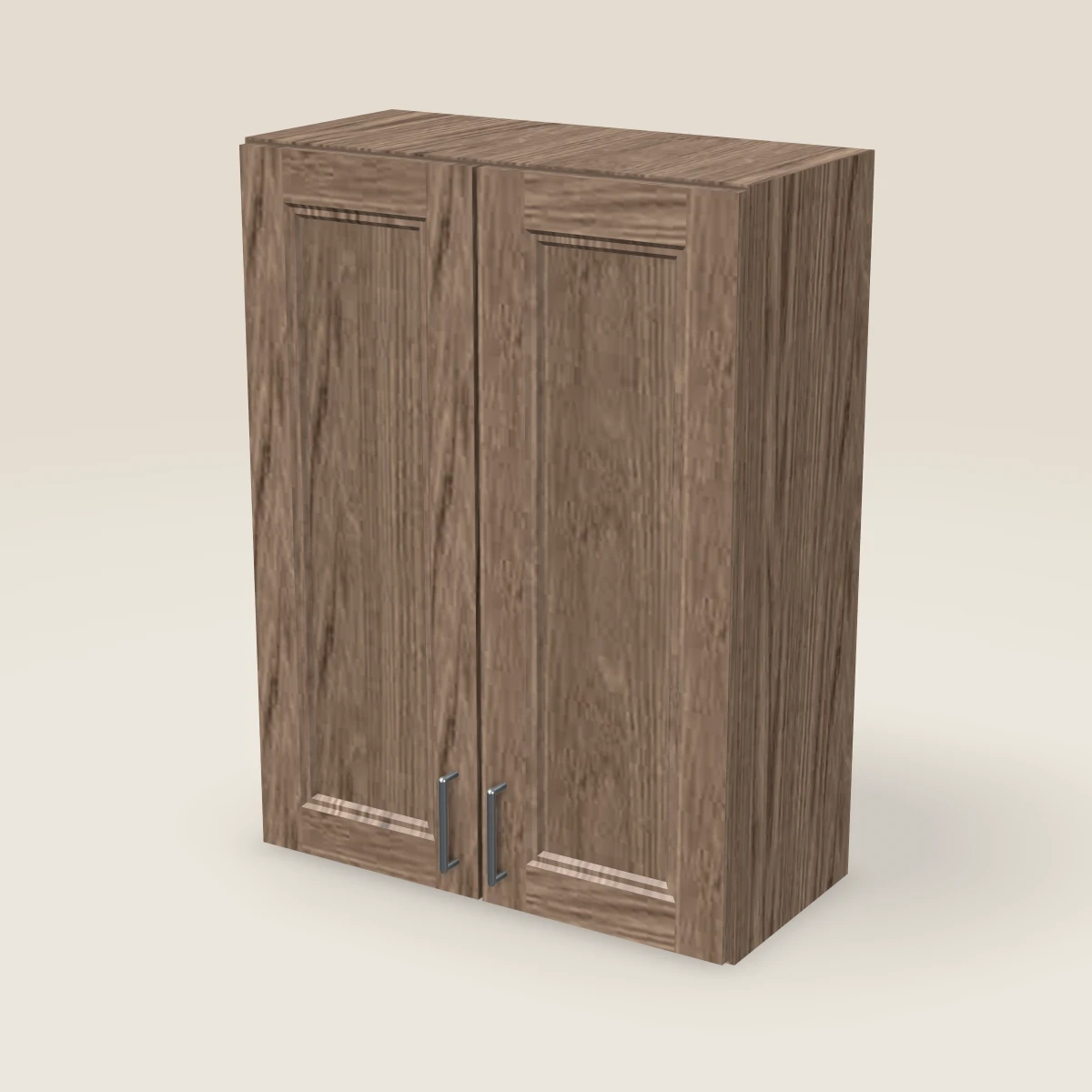 27" Double Door Wall Cabinet — 36" High, 3D picture