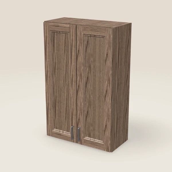 27" Double Door Wall Cabinet, 3D picture