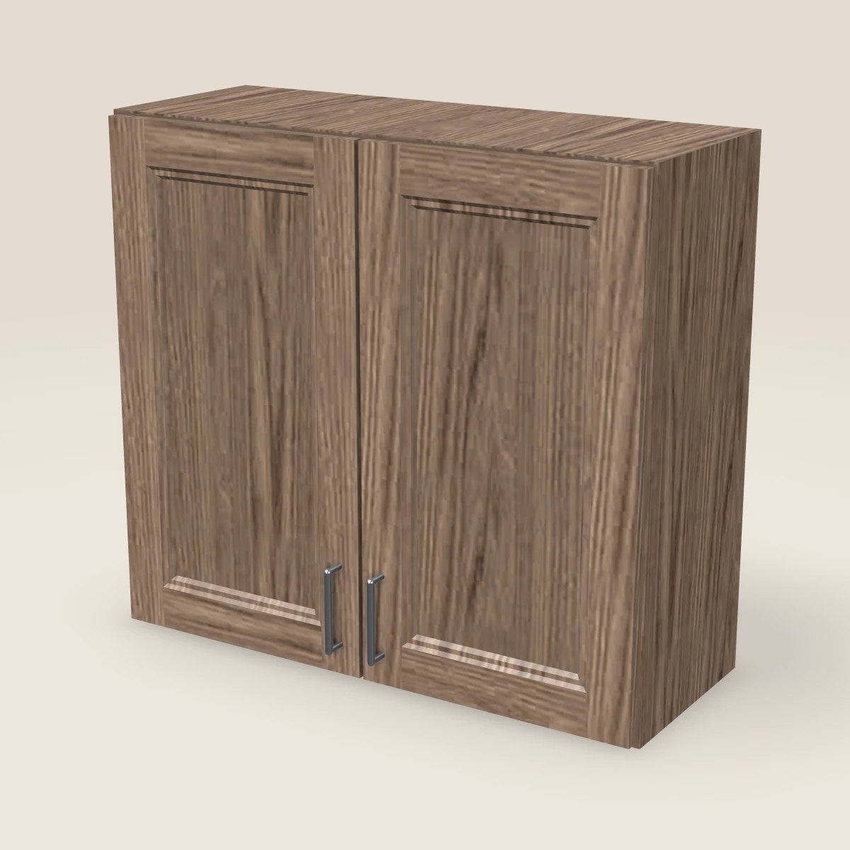 33" Double Door Wall Cabinet — 30" High, 3D picture