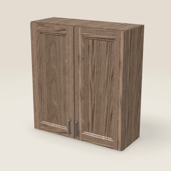 33" Double Door Wall Cabinet — 36" High, 3D picture