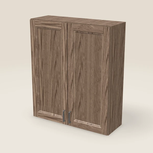 36" Double Door Wall Cabinet — 42" High, 3D picture