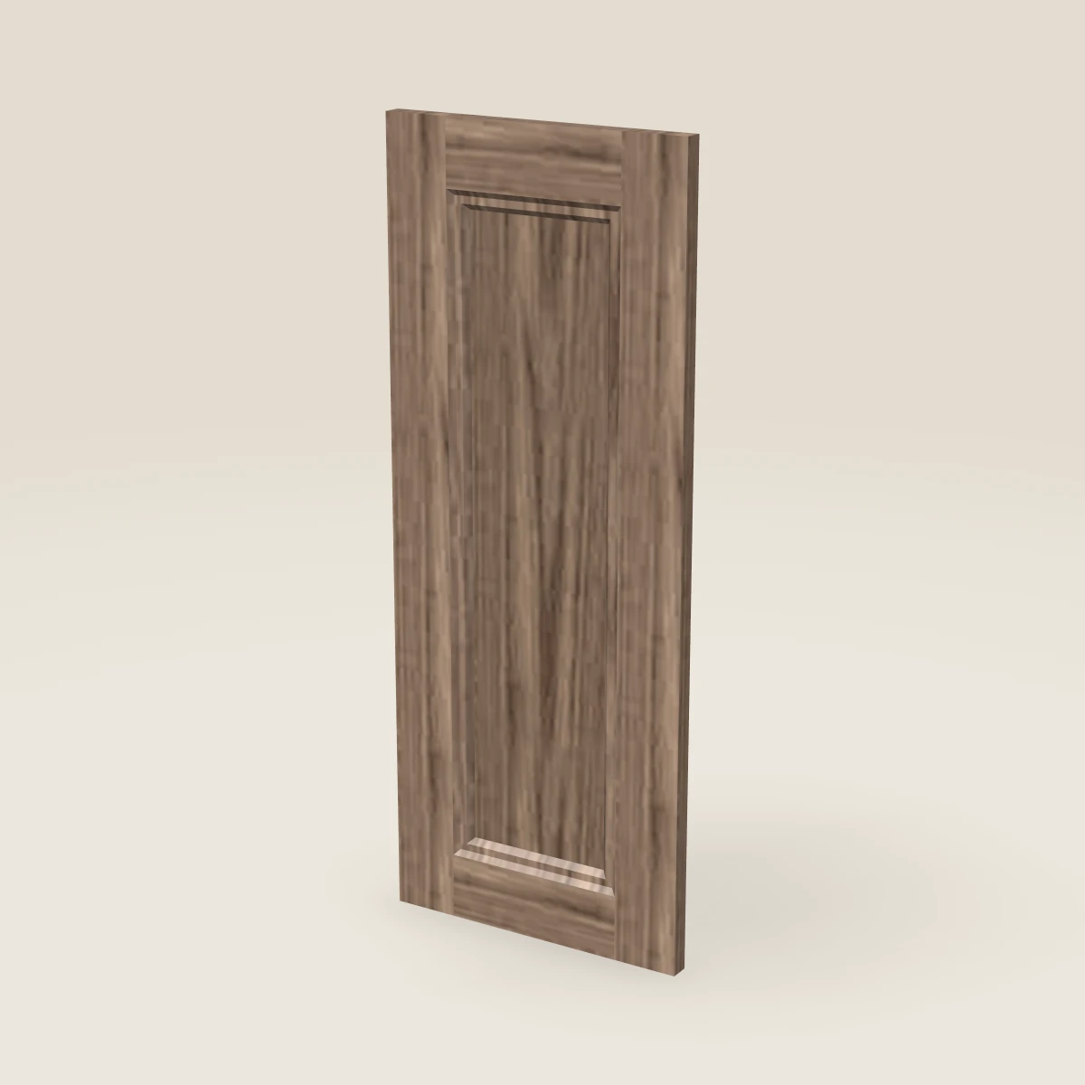 12" Wall Dummy Door — 30" High, 3D picture