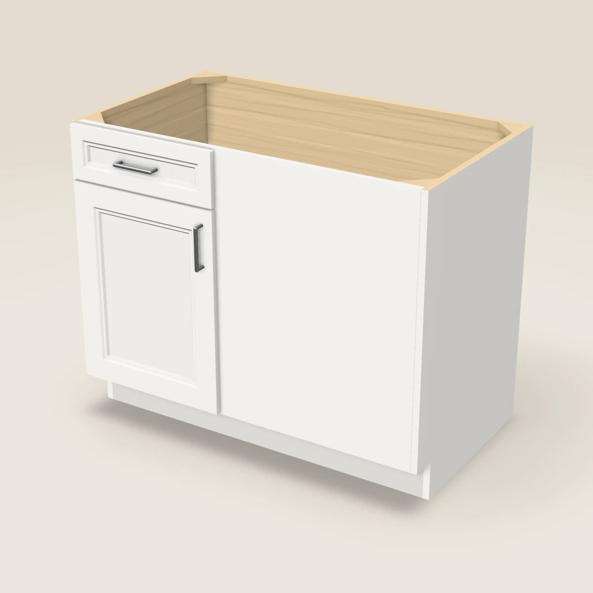 42" Base Blind Corner Cabinet, 3D picture