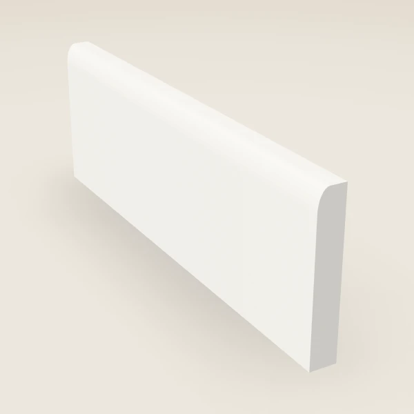 96" Base Molding, 3D picture