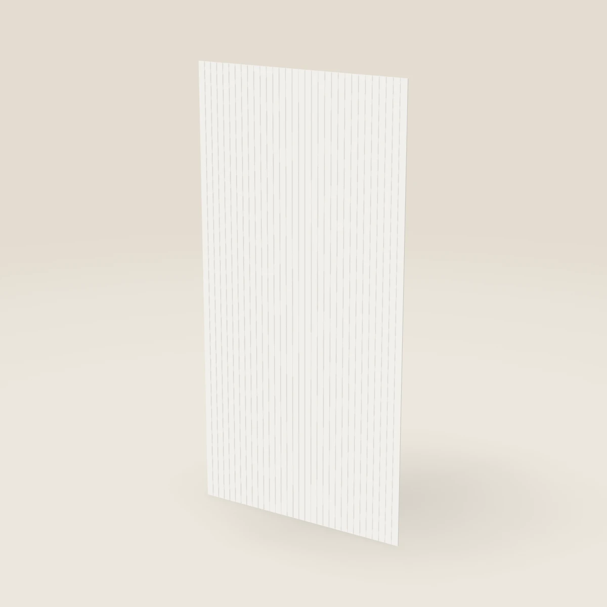 Panel de revestimiento trasero de 96", imagen en 3D