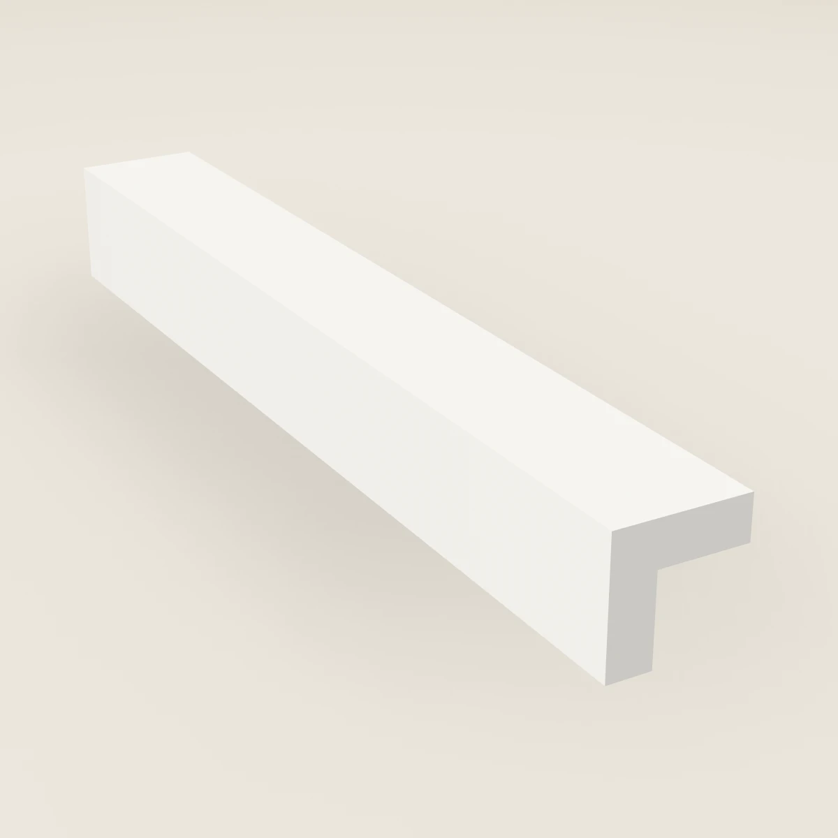96" Outside Corner Molding, 3D picture