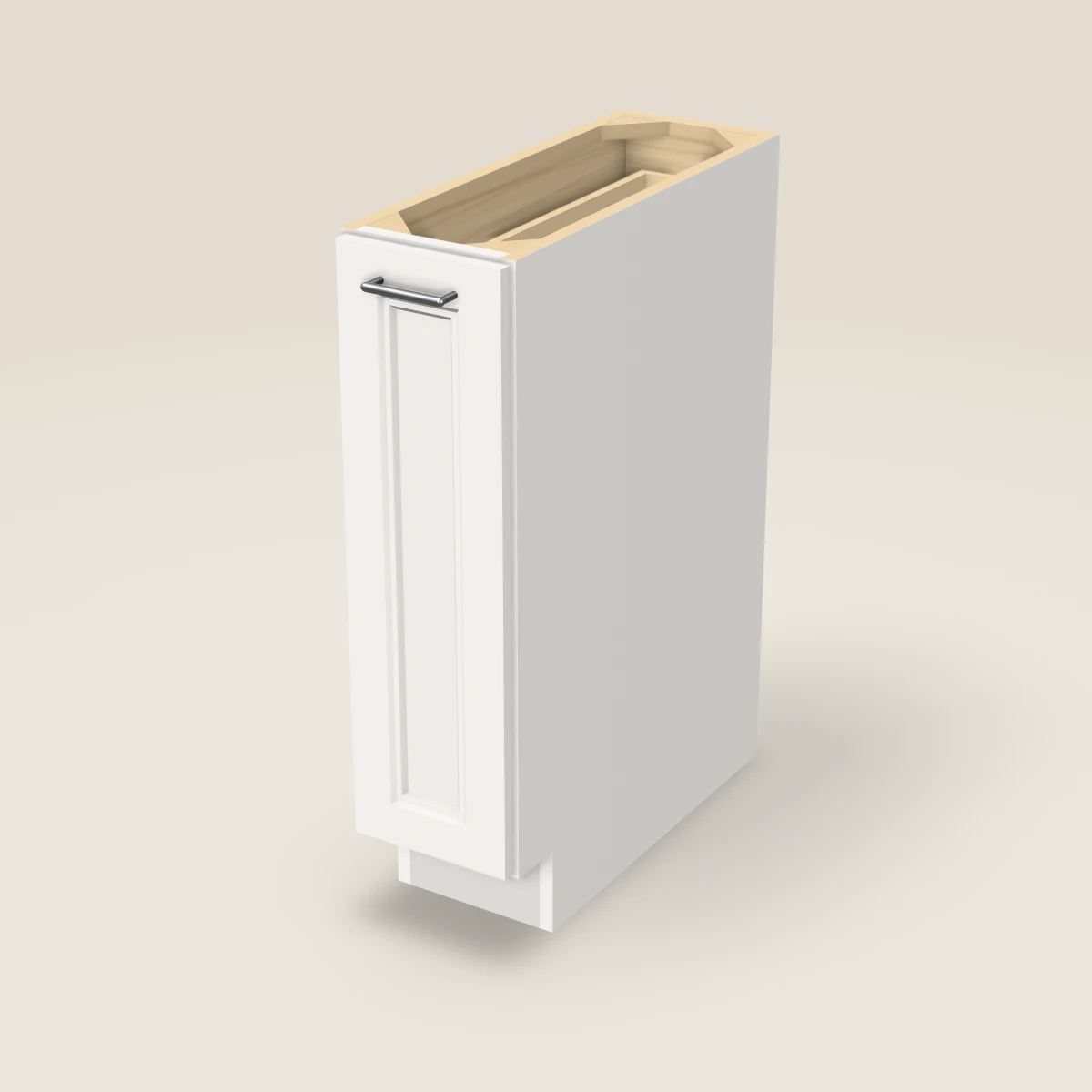 9" Base Spice Pull-Out Cabinet, 3D picture