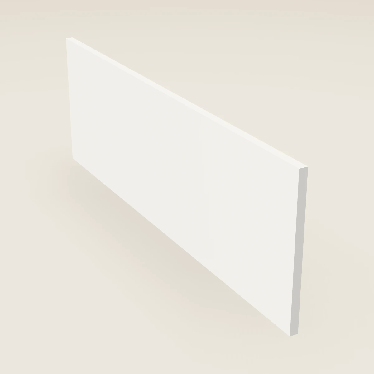 96" Toe Kick, 3D picture