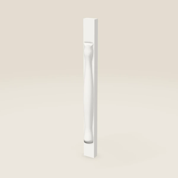 34½" Turn Post, 3D picture