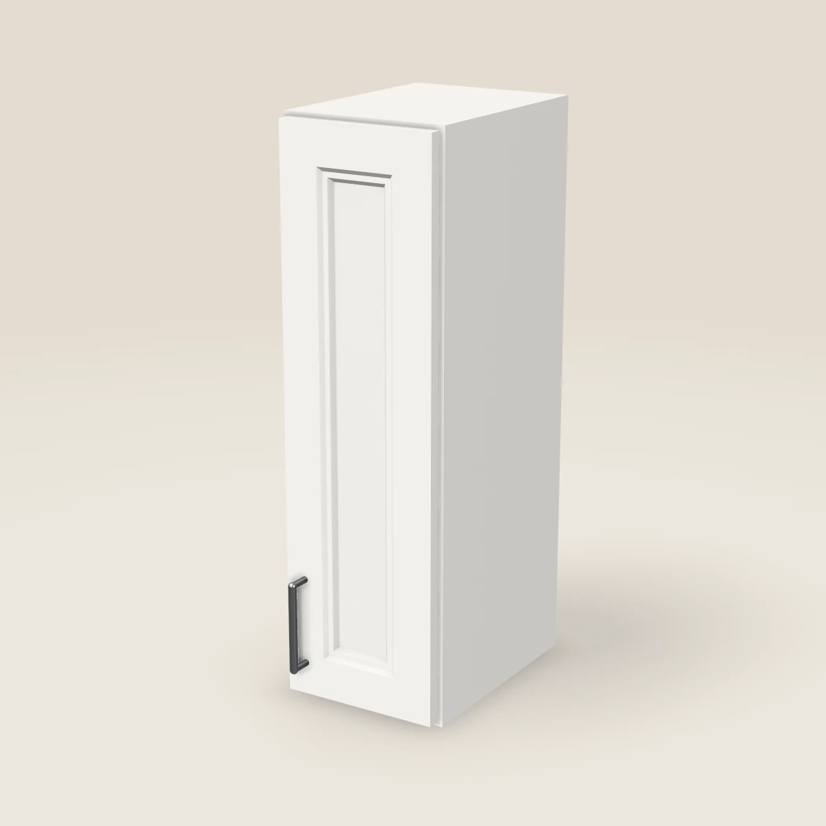 9" Single Door Wall Cabinet — 30" High, 3D picture
