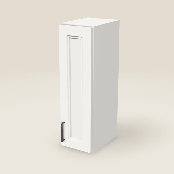 9" Single Door Wall Cabinet, 3D picture