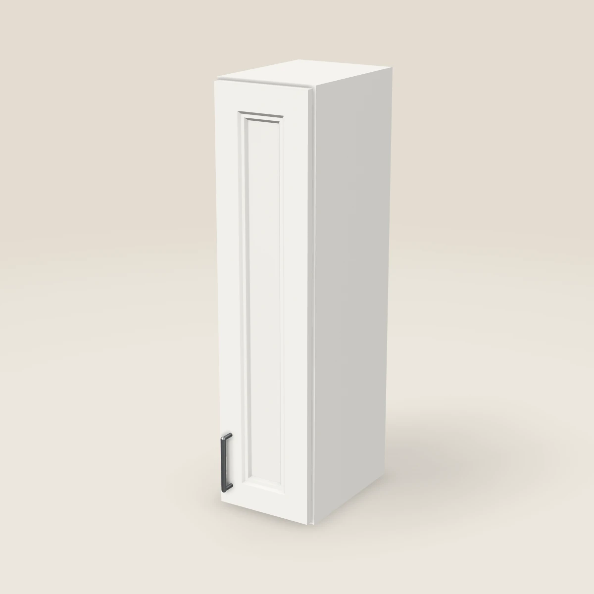 9" Single Door Wall Cabinet — 36" High, 3D picture