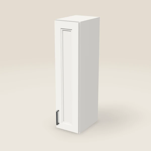 9" Single Door Wall Cabinet, 3D picture