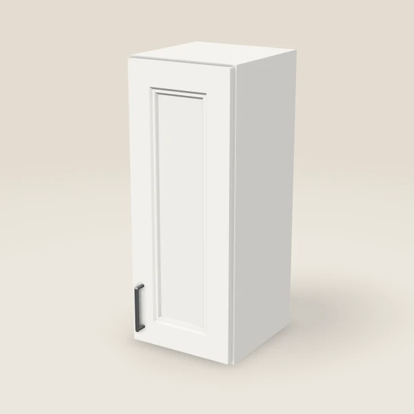 12" Single Door Wall Cabinet, 3D picture