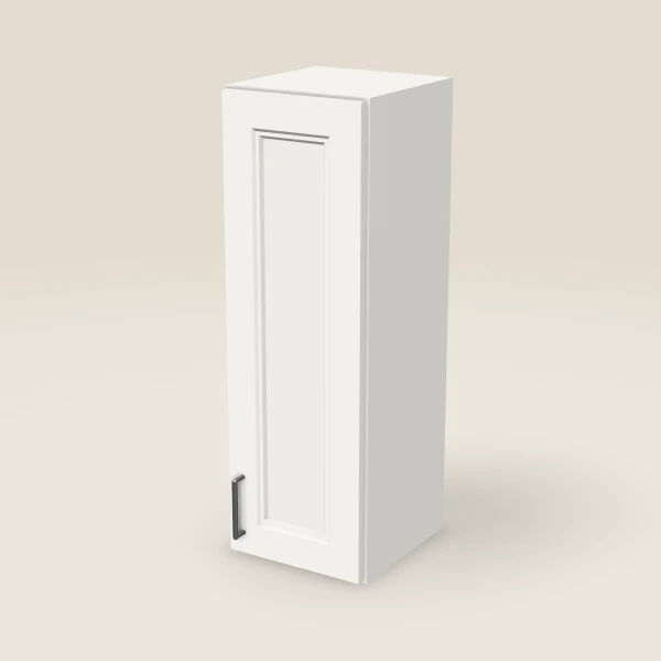 12" Single Door Wall Cabinet, 3D picture