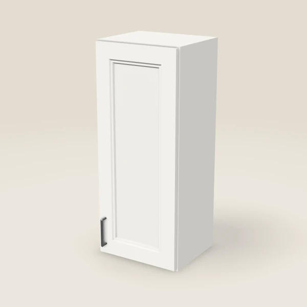 15" Single Door Wall Cabinet, 3D picture