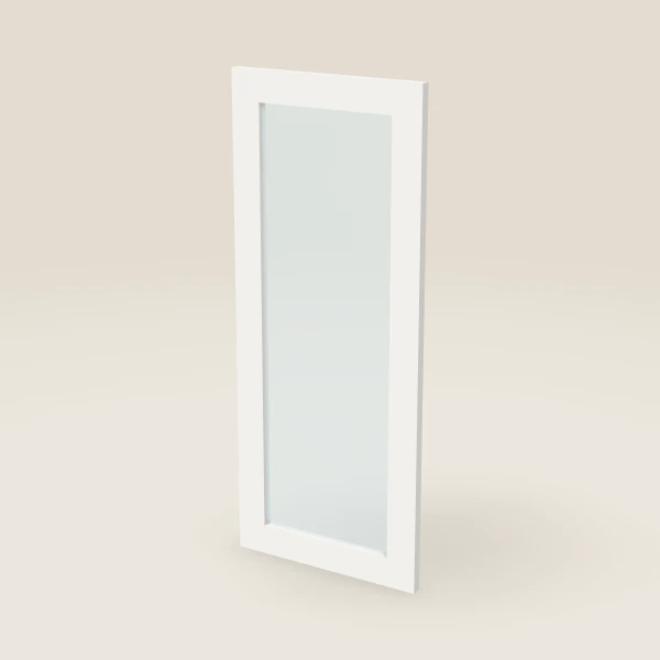 15" Wall Cabinet Glass Door — 36" High, 3D picture