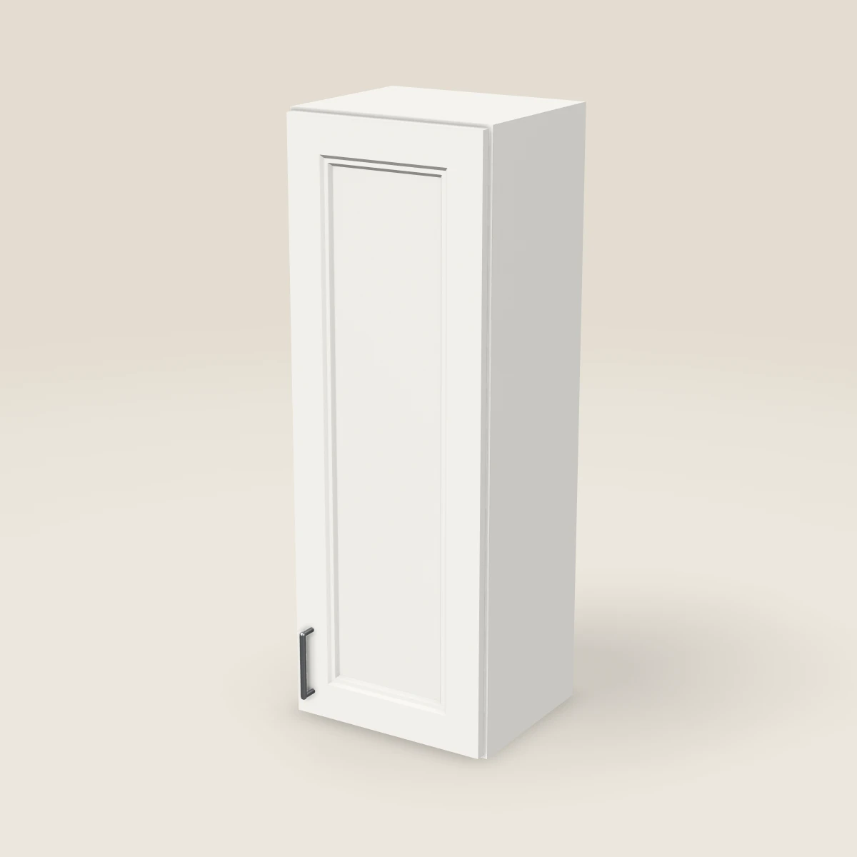 Gabinete de pared de una puerta de 15" — 42" de alto, imagen en 3D