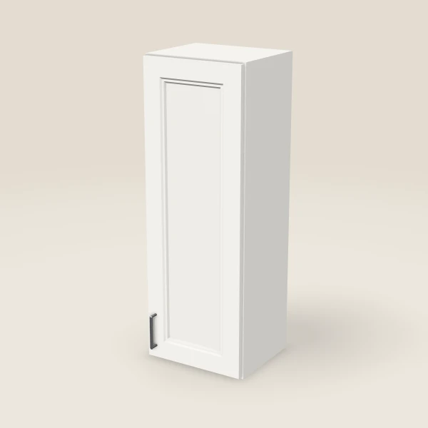 15" Single Door Wall Cabinet, 3D picture