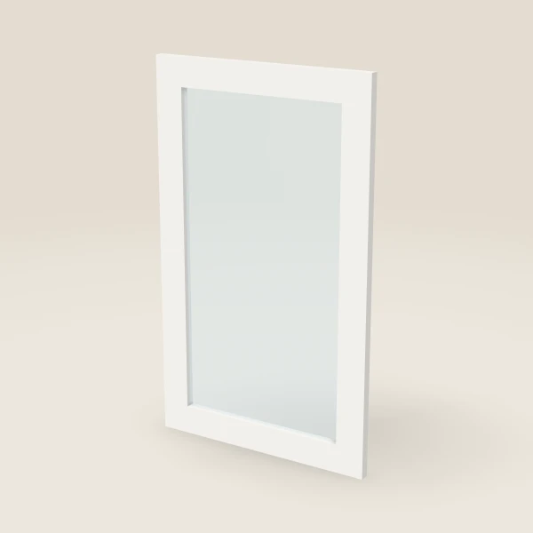 18" Wall Cabinet Glass Door — 30" High, 3D picture
