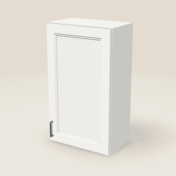21" Single Door Wall Cabinet, 3D picture