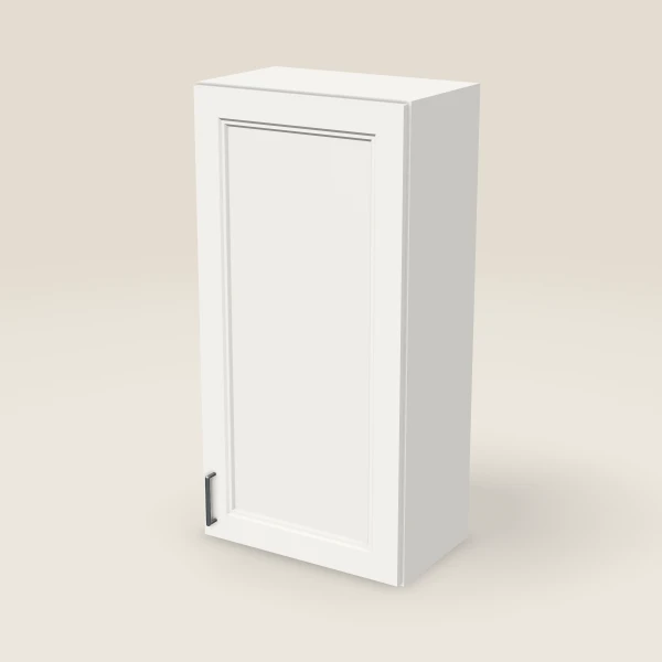 21" Single Door Wall Cabinet, 3D picture
