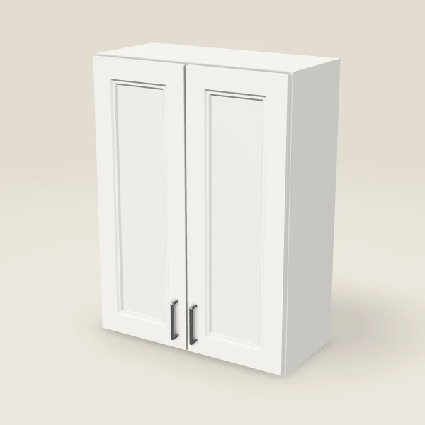 27" Double Door Wall Cabinet, 3D picture