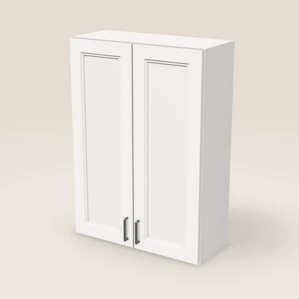 30" Double Door Wall Cabinet, 3D picture