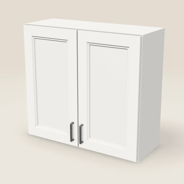33" Double Door Wall Cabinet, 3D picture