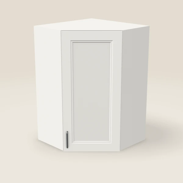 24" Wall Diagonal Corner Cabinet, 3D picture