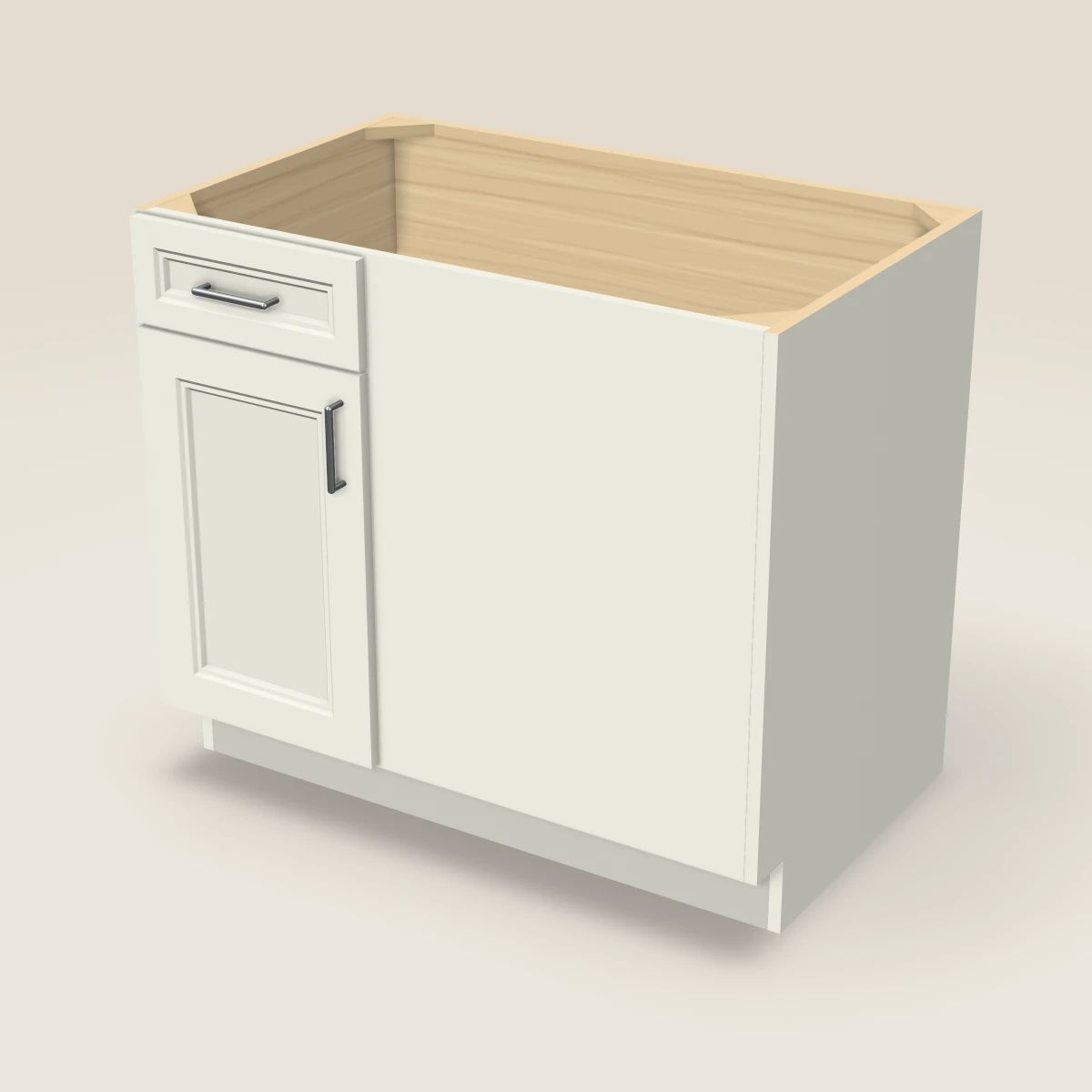 39" Base Blind Corner Cabinet, 3D picture